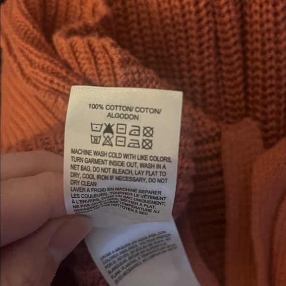 Lucky Brand Brick Red Knit Pullover - Picture 7 of 7